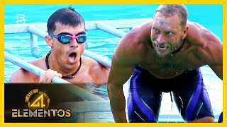 Irvin Y Salvador Zerboni Se Enfrentan En La Pista De Agua Reto 4 Elementos La Liga Extrema El 5