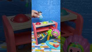 Super fun & Unique CoComelon Tomtom wooden ball run