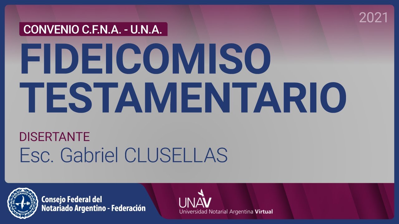 Fideicomiso Testamentario