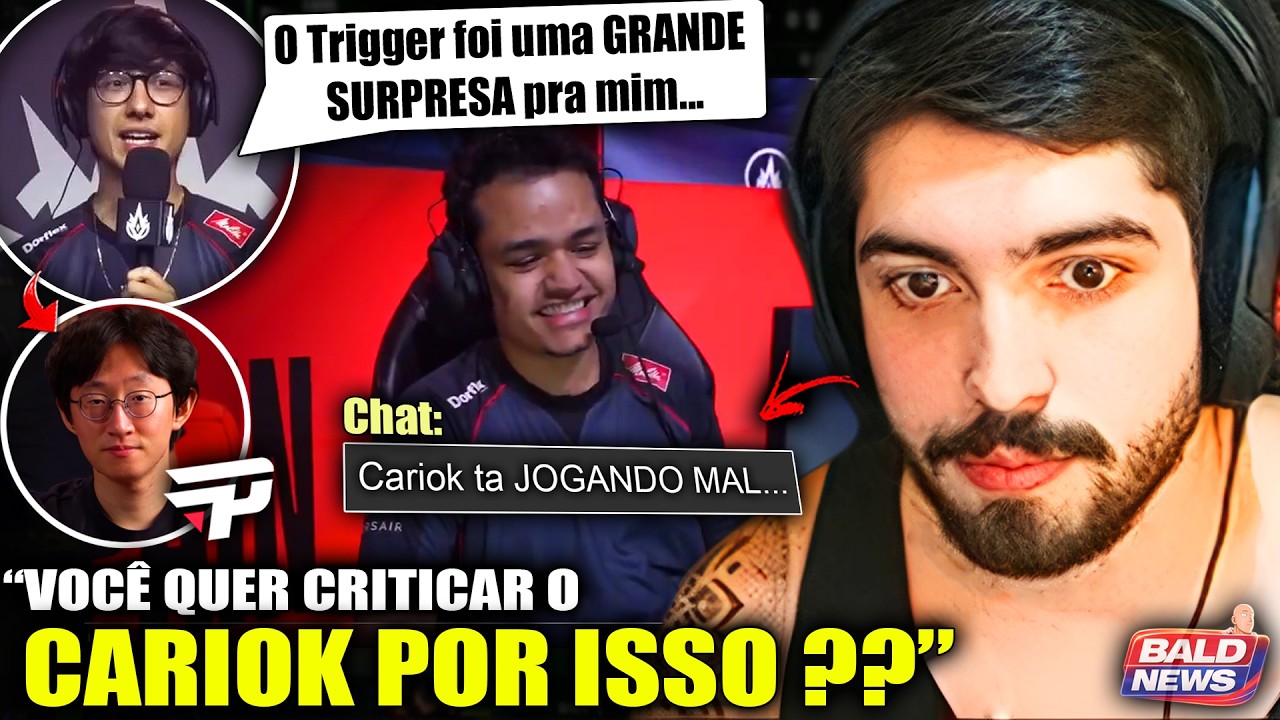 BOMBA! Jukes responde CRÍTICAS ao Cariok! Tinowns sobre CHEGADA do Trigger e MÁ FASE da VKS