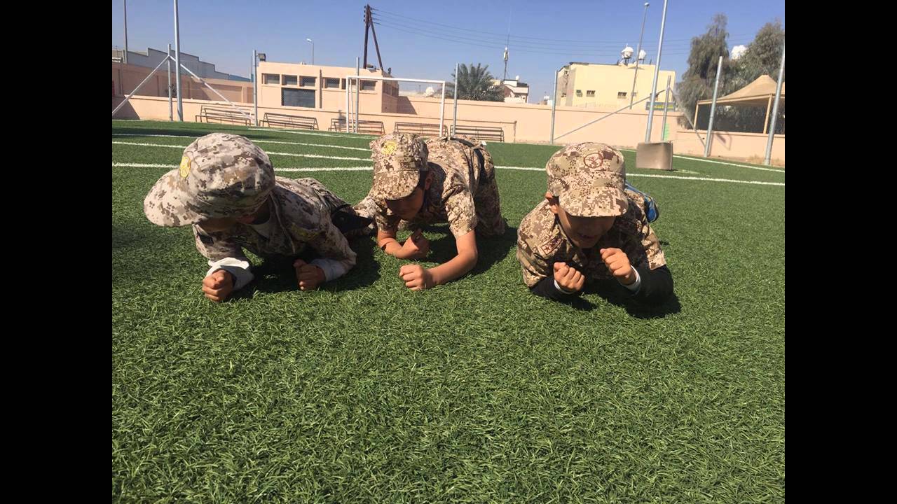 مدرسة الملك عبدالعزيز بتبوك جنودنا الصغار