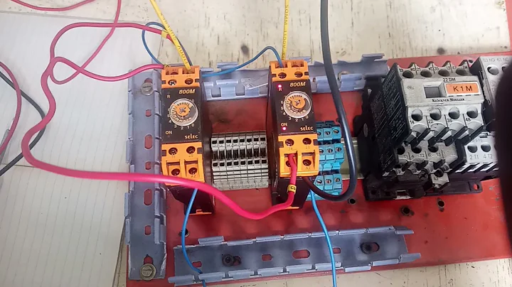 SELEC 800M ... WIRING TWO TIMERS TO SWITCH AUTOMATICALLY ON AND OFF