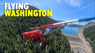 He Didn't See or Hear Me Landing!!! Close Call at Stehekin State Park!