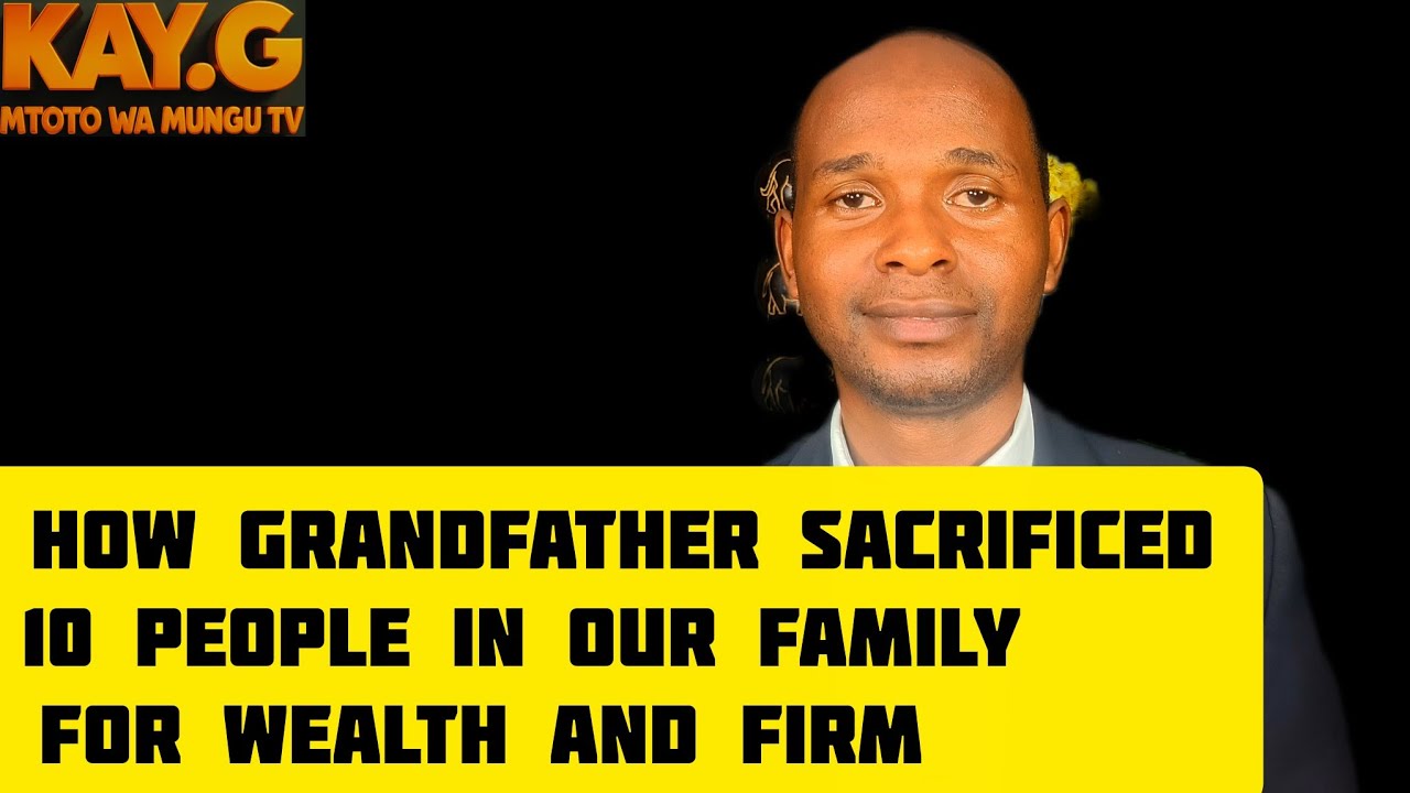 I saw my Grandmother who was the biggest sorcerer drinking my mother's blood after sacrificing her