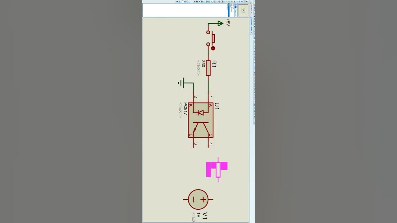 How to Test Optocoupler, super simple and easy | PC817 | Protues ...