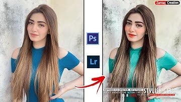 How To Make New Photo Editing Effect In lightroom & Photoshop Express | Zarraq Creation