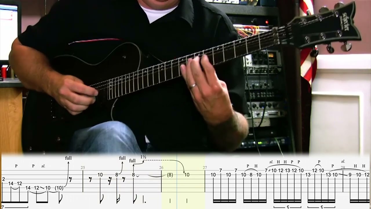 Megadeth's Chris Poland Is The Shawn Lane Of Metal Guitar. These Bends Are WILD