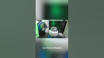 Semi-automatic bearing ring eddy current flaw detector #machine#inspection #testmachine