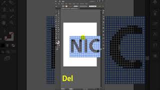 How to Create a Dot Text Effect Adobe Illustrator 2025