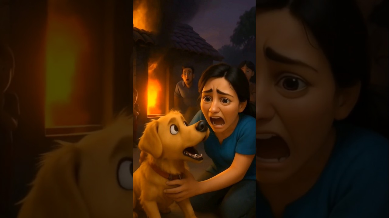 Brave Dog Risks Life to Save Child 🔥 | Emotional Animated Short"