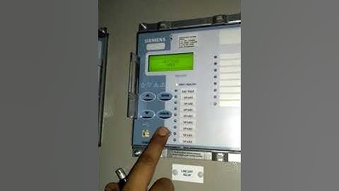 Know BI and BO status in reyrolle relay