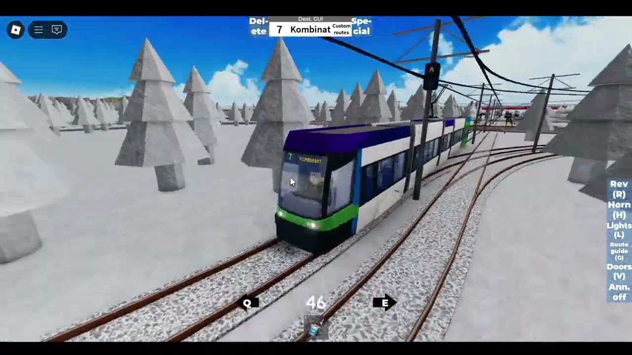 Szczecin Pesa Swing 120Na in Nid's buses & trams line 7