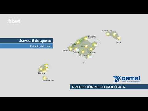 Jornada estable y veraniega en Baleares con posibilidad de alg&uacute;n chubasco aislado por la tarde