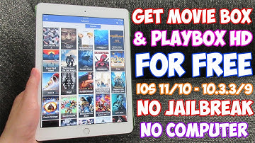 Get Movie Box & PlayBox HD FREE iOS 11/10/9 (NO JAILBREAK) (NO COMPUTER!!) 2017 - iPhone, iPad, iPod