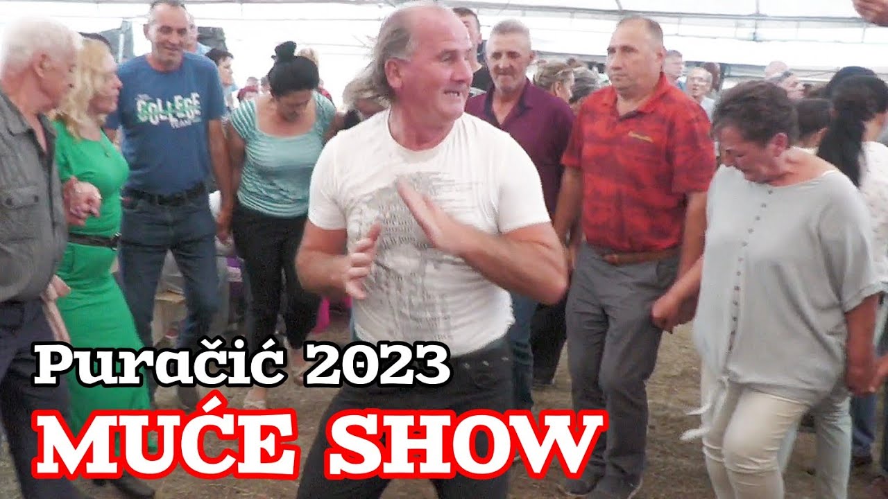 Lom pod šatorom na vašeru / MUĆE SHOW - Puračić vašar 2023 /3.dan