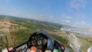 ASW-20B Landing @ Eagleville Soaring Club/Puckett Field 0/22/2026