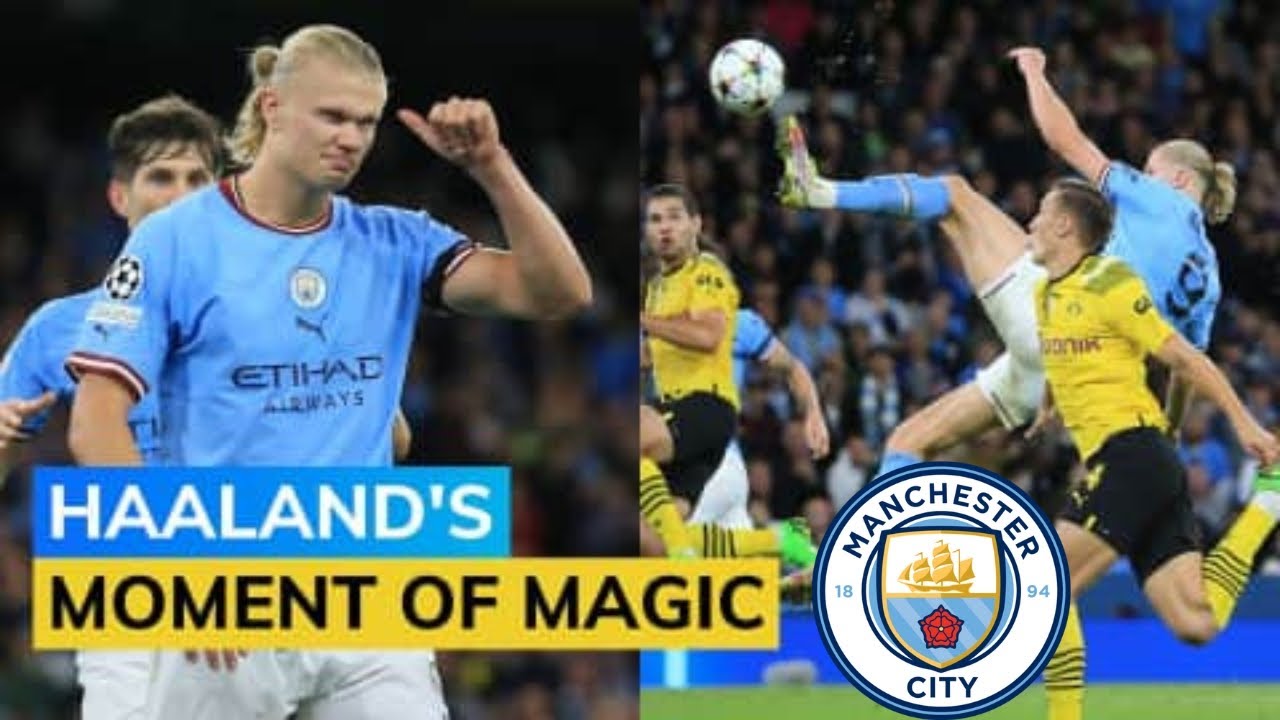 Haaland best match evermanchester city match football soccer fifa