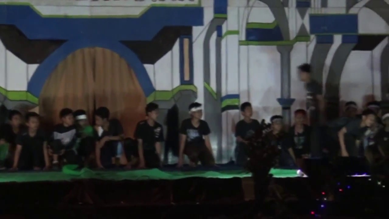 Atraksi Senam Lantai - Pentas Seni Jabal Hikmah 2015