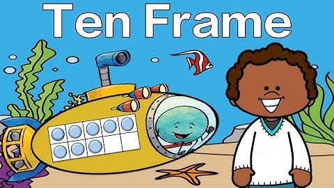 Ten Frame Subitizing: Under the Sea Math Brain Break