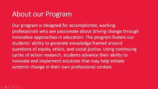 Doctor of Education at Northeastern University