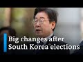 South Korea: Opposition party celebrates as polls show landslide victory | DW News