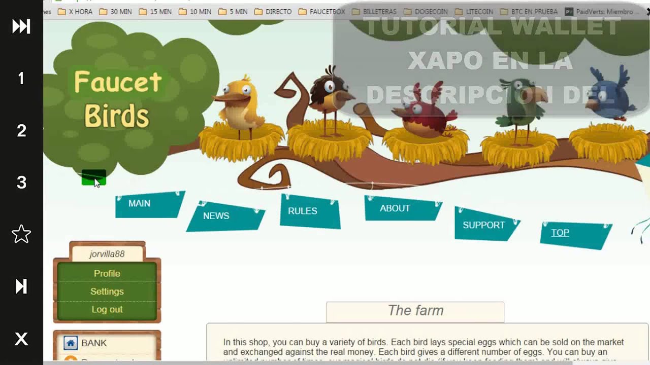 ganar bitcoin jugando faucetbirds como hacer salsa blanca