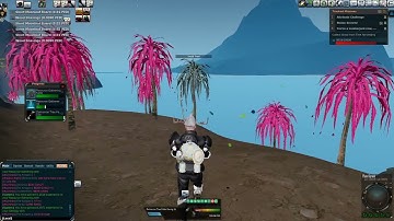 Tree Harvesting on Planet Cyrene. New Tree cutting area.  Entropia Universe