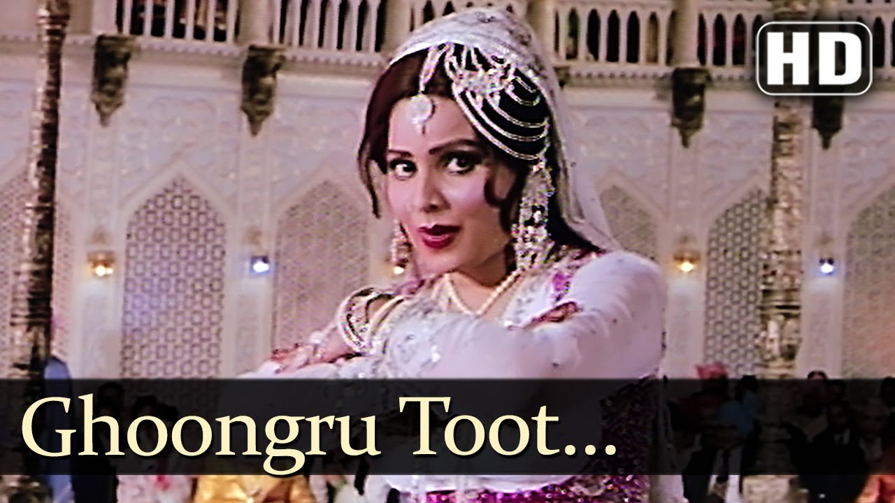 Ghoongru Toot Gaye   Mujra   Sulakshana Pandit   Amjad Khan   Dharam Kanta   Bollywood Songs