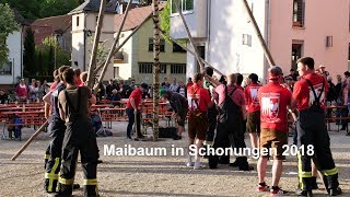 Maibaumaufstellen In Schonungen 2018