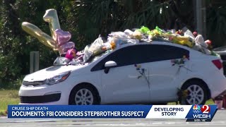 Docs show stepbrother now a suspect  in death of Florida teen on cruise ship