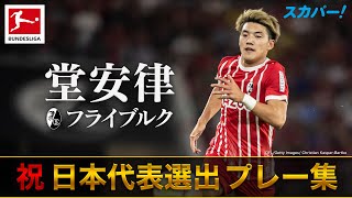 【祝！日本代表選手選出】堂安律(フライブルク)プレー集 22/23 ドイツ ブンデスリーガ