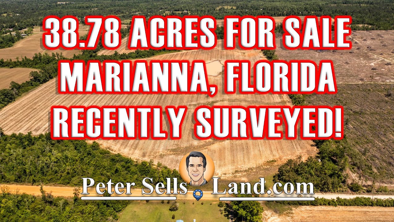 38.78 Acres FARM LAND For Sale Marianna, Florida Near Panama City Beach