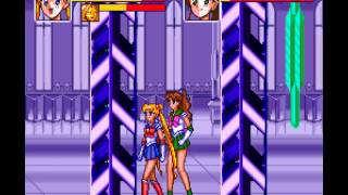 Bishoujo Senshi Sailor Moon R Snes 2 Player 60fps