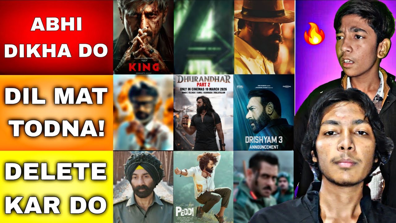 Ye Movies 2026 Mein Hit Ya Flop? 😳 A, B, C Ranking Before Release