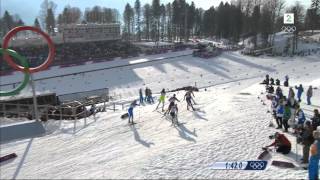 Sochi OL 2014 - XC Skiing Sprint (free) ladies semifinal 2