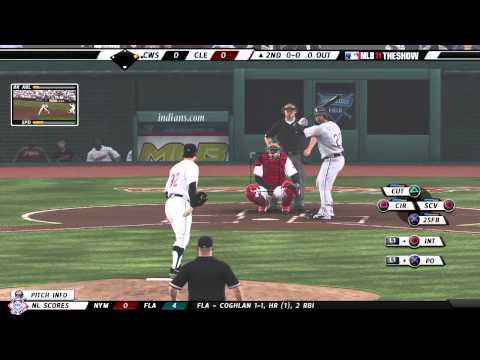 MLB 11 The Show 1995 Cleveland Indians Gameplay