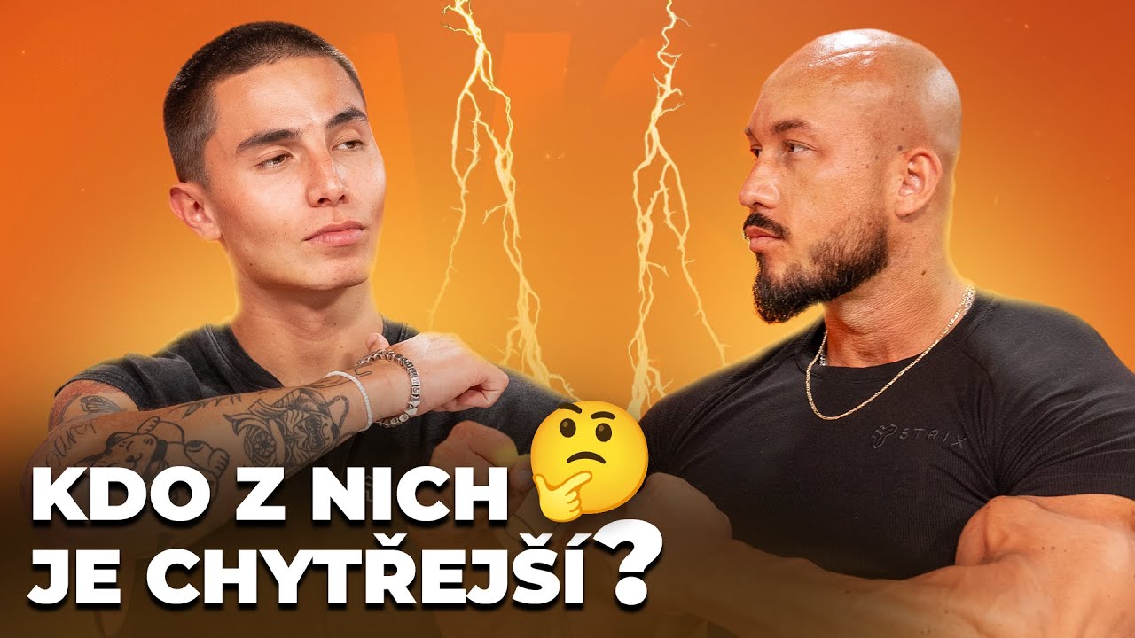 Vědomostní VÁLKA! Luu vs. Hrončok | GymBeam KVÍZ (EP.2)