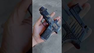 This isn't your typical P365. #defiant #smallbusiness #stipplingart #custom