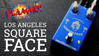 Blammo Electronics Los Angeles Square Face Silicon Fuzz Guitar Pedal Demo Video