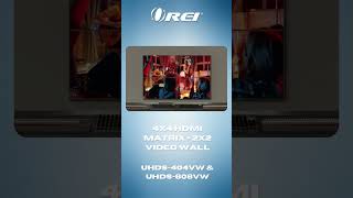 Route 4K Across Multiple Displays! 💥 Video Wall HDMI Matrix #proav