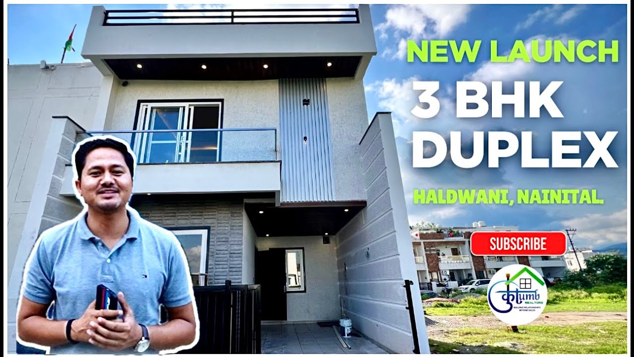 NEW INDEPENDENT 3 BHK EAST FACING DUPLEX IN HALDWANI 🏡 #kutumbrealtors #haldwaniproperty #haldwani