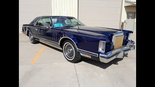 1979 Lincoln MKV 'Collector Series' with only 480 Original Miles!