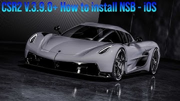 CSR2 V.3.9.0+ How to install NSBs on iOS with Permissions method EASY and Quick | Nitro4CSR