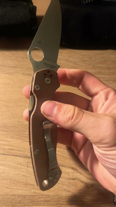 #pocketknifes #edc #foldingknife #blade #spyderco #usamade #pm2 #cruwear
