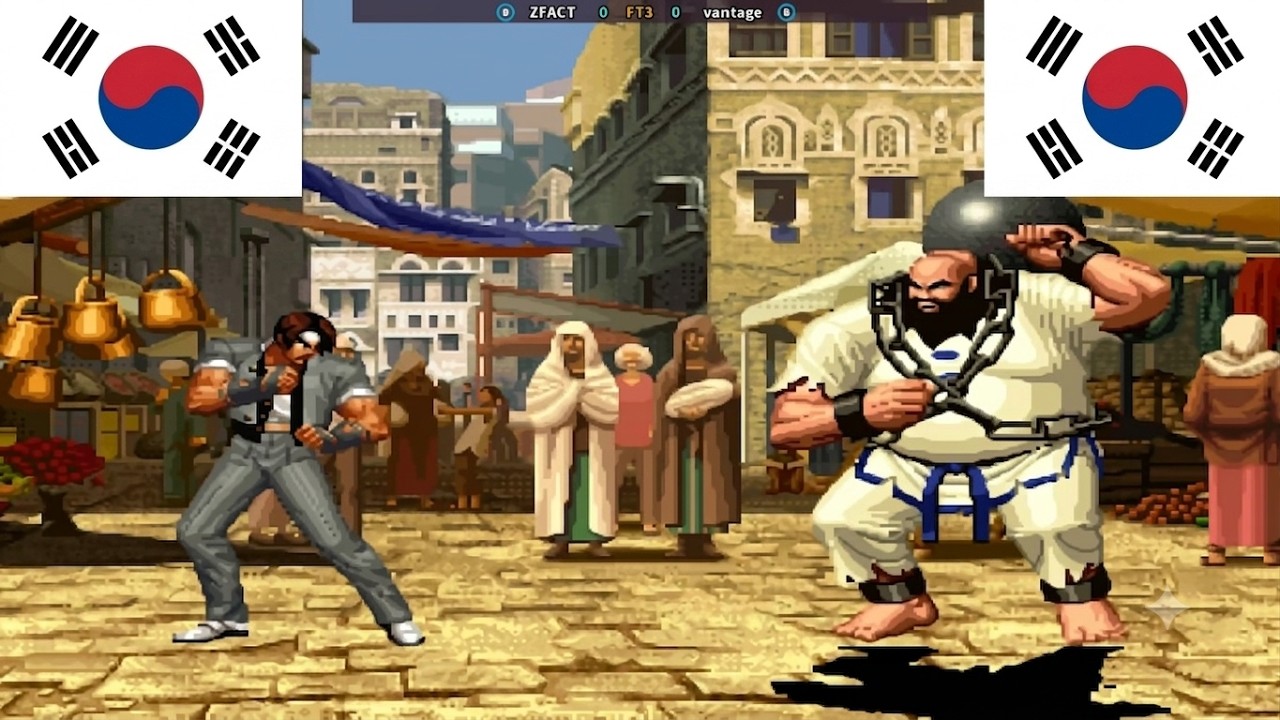 たぁーこ KOF 98 - ZFACT VS vantage - YouTube