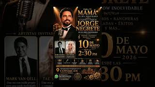 Lleva a mami aescuchar RAFAEL Rafael Negrete #10demayo#mariachi #díadelasmadres #festejos #concierto