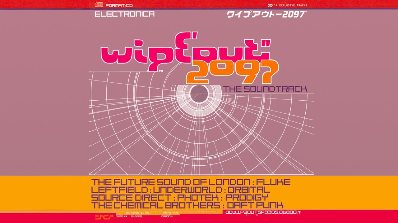Wipeout 2097: The Soundtrack 2LP レコード Wipeout 2097: The Soundtrack – 2 x Vinyl (LP, Compilation), 1996