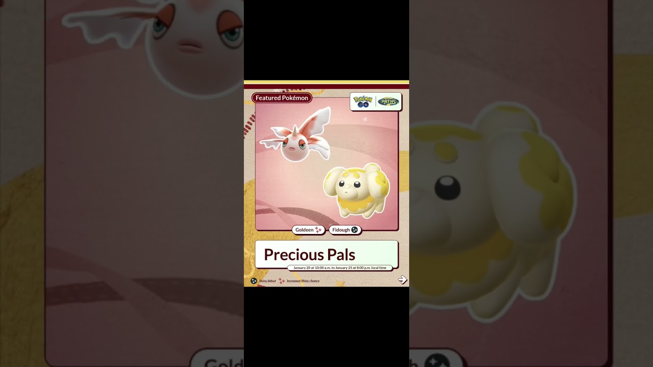 Precious Pals event details 