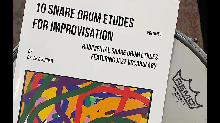 Etude #9 from Eric Binder's "10 Snare Drum Etudes ...