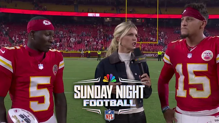 Patrick Mahomes on scuffle with Lions: ‘They can do the extracurriculars’ | SNF | NFL on NBC